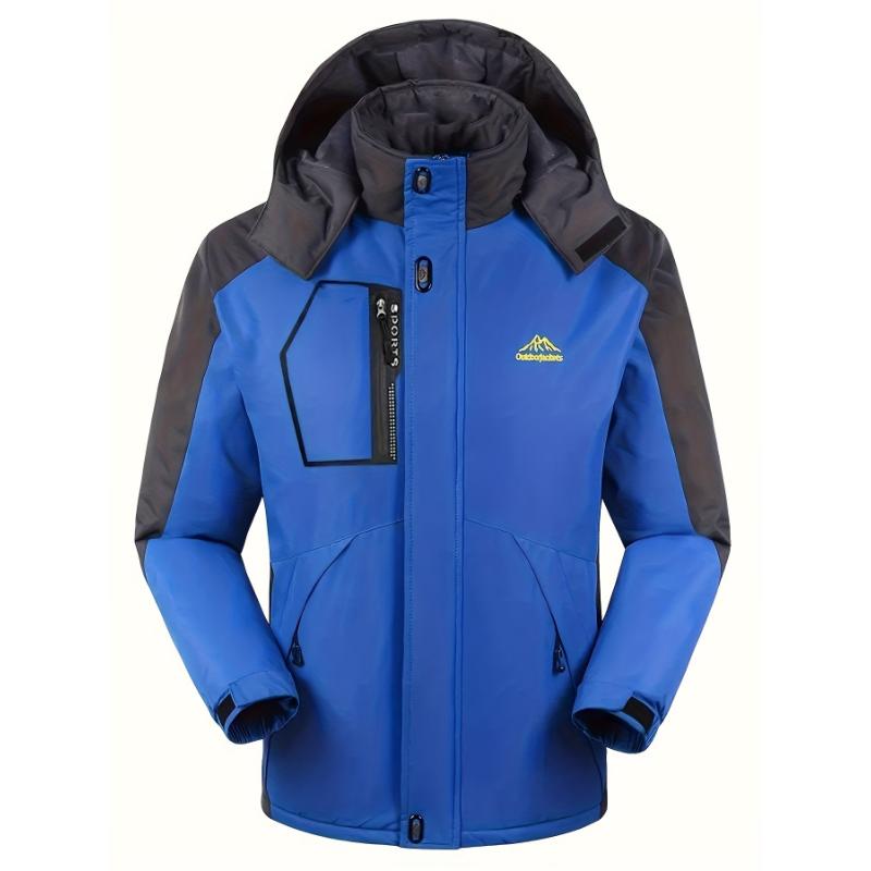 Stay Warm And Dry In This Unisex Fleece Ski Jacket - Perfect For Winter Outdoor Activities!