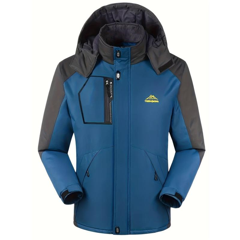 Stay Warm And Dry In This Unisex Fleece Ski Jacket - Perfect For Winter Outdoor Activities!