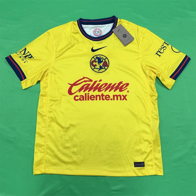 NIKE 24 25 Club America 3rd Away Short Sleeve Top Soccer Jerseys LIGAMX