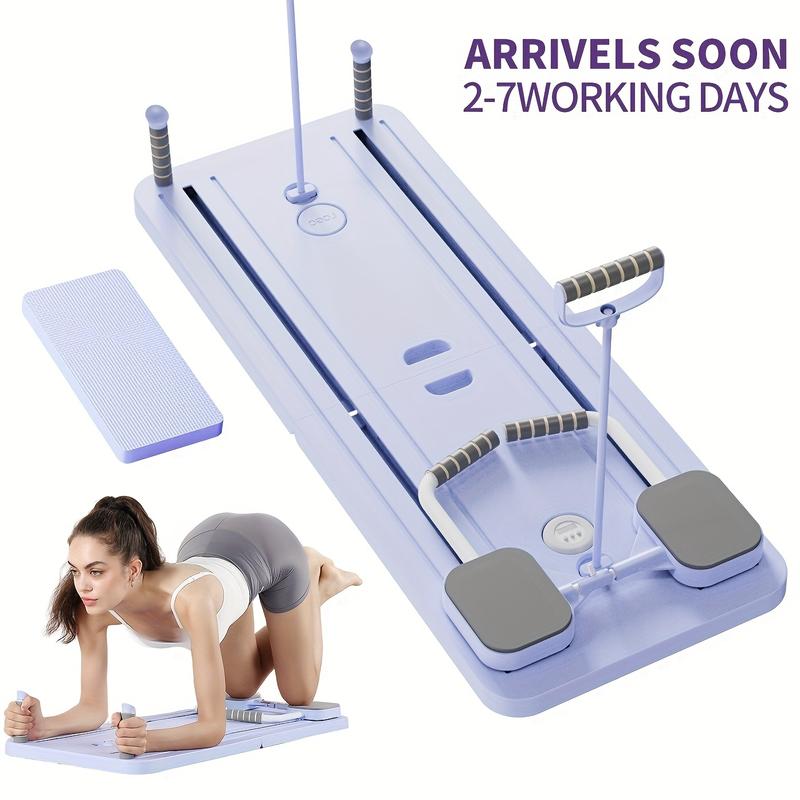 Multifunctional Fitness Board With Automatic Rebound, Abdominal Muscle Roller, - Core Training Ab Roller, Foldable Workout Machines, Home Pilates