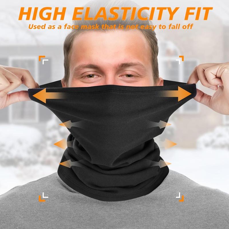 Warmer Winter  Mask Fleece  Gaiter Ski  Cover Cold Weather Scarf for Men & Women