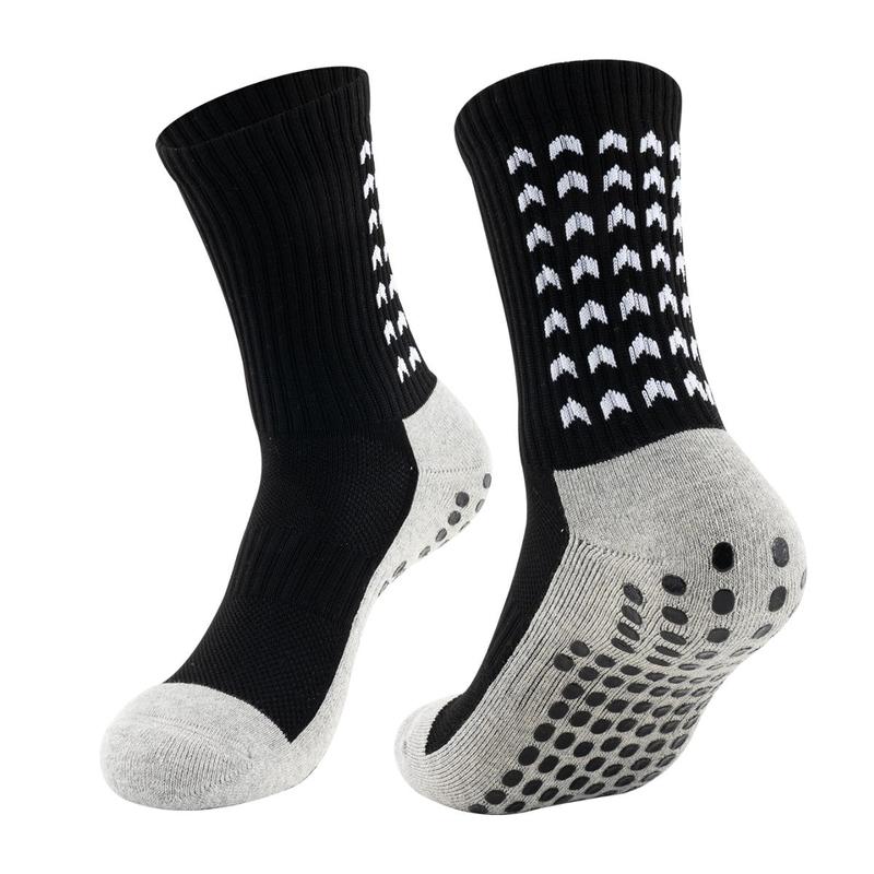 Professional Football Socks, 1 Pair Non-slip Breathable Comfortable Sports Socks for Men & Women, Athletic Socks for Running Jogging Training