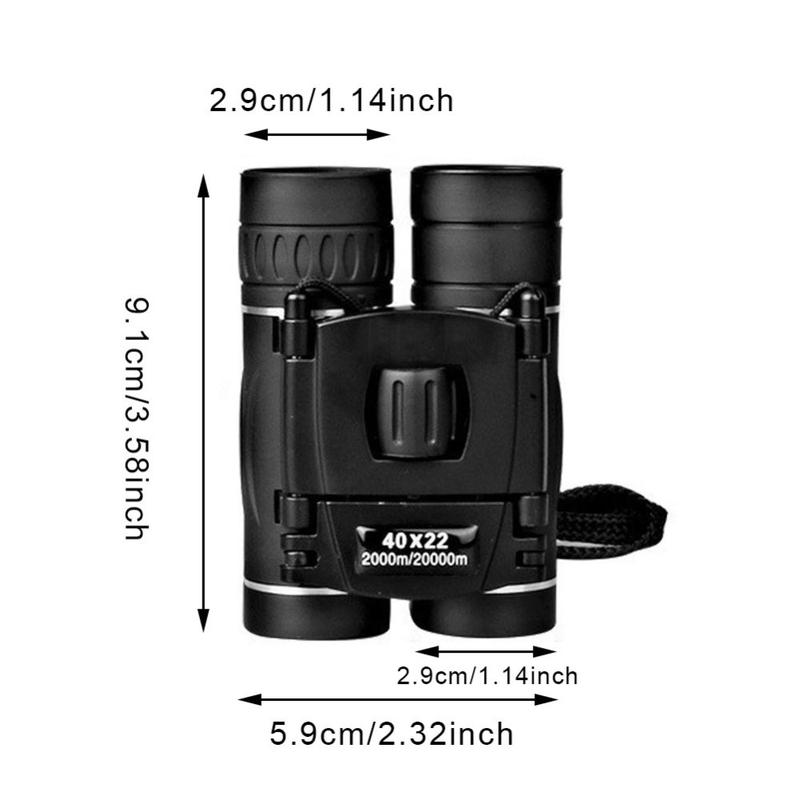 40x22 Professional Hd Telescope Binoculars High Magnification Micro Telescope For Camping