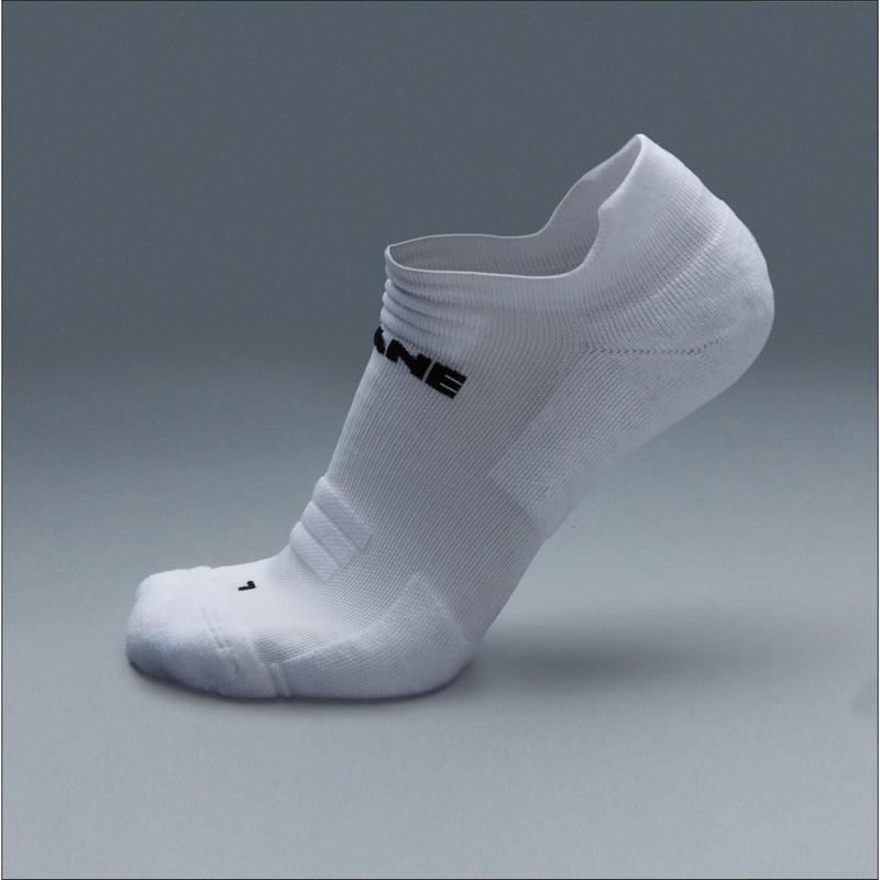 Structured Ankle Socks - White