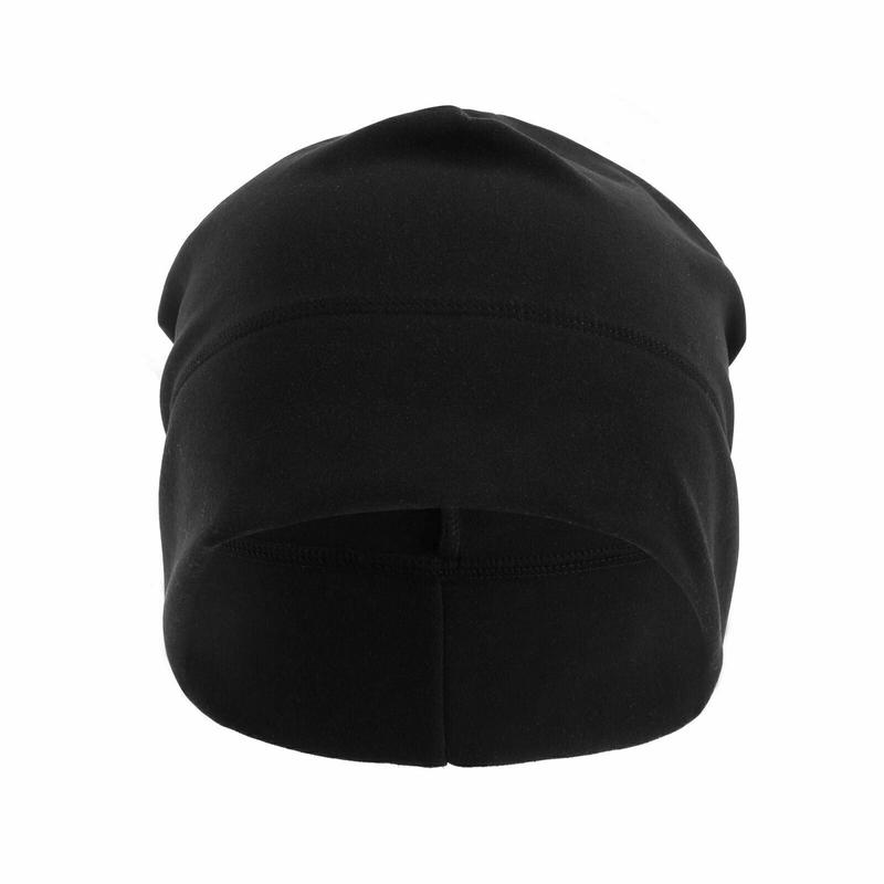 1Count Winter Skull Cap Ski Warm Fleece Windproof Beanie Black Hat  for Men Women