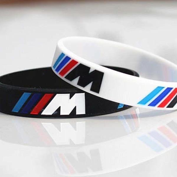 Sport M Silicone Wristband M Club Fans M2 M3 M4 M5 M6 M7 Quick Dry Water-Resistant Unisex Set 4pc Comfortable