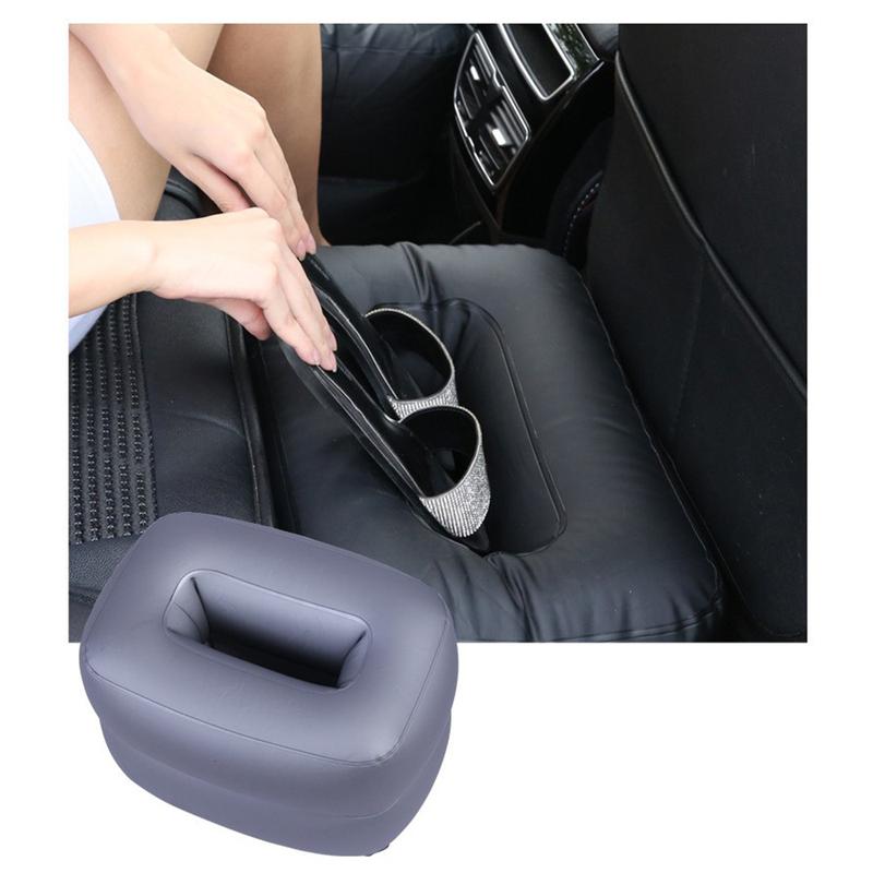 Inflatable Car Air Mattress Back Seat Bed, Thickened Car Camping Travel Blow Up Portable Air Mattress Bed Set, Car Sleeping Bed for Car Universal SUV