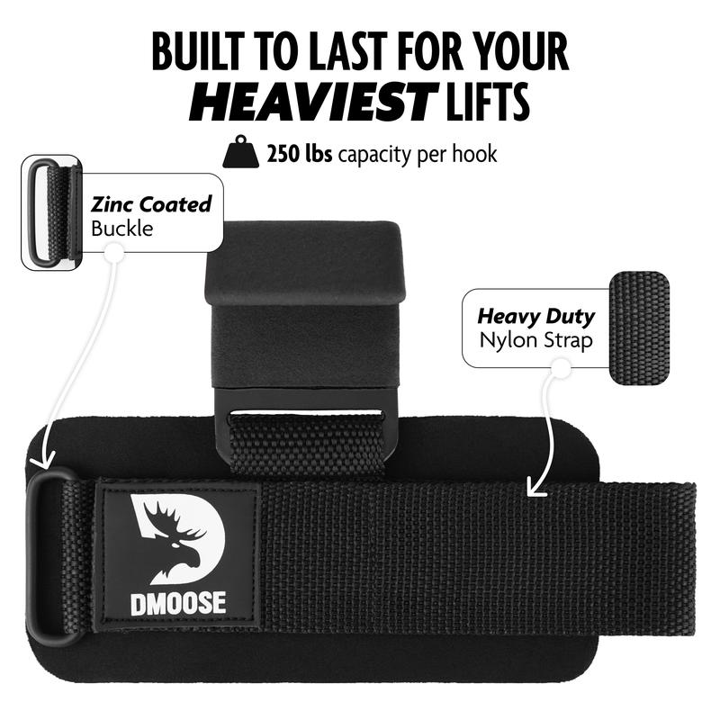 Weight Lifting Hooks for Heavy Duty Workouts