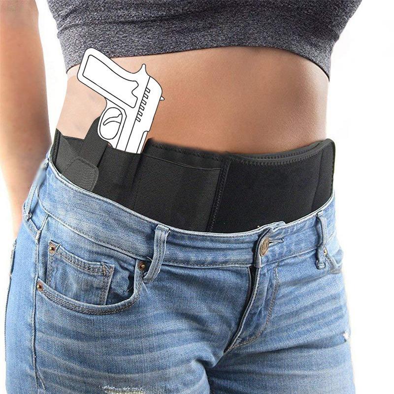 Waist Belt Bag, Multifunctional Tactical Belt, Invisible Waist Pouch For Outdoor Hiking