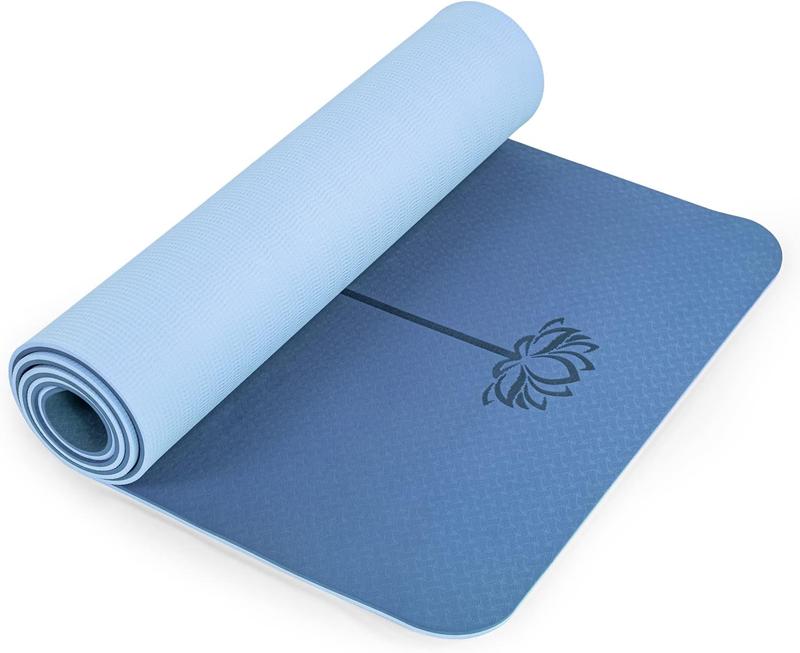 Yoga Mat Non Slip, Pilates Fitness Mats, Anti-Tear 1 4