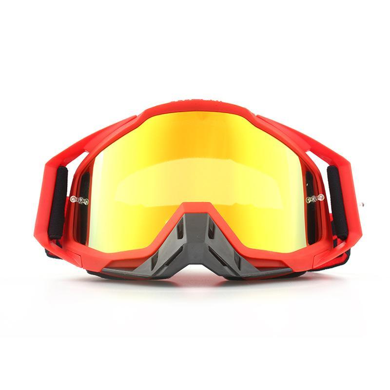 Motorcycle Windproof Goggles, UV Protective Motorcycle Goggles, Sandproof Dustproof Goggles for Off-Road Riding