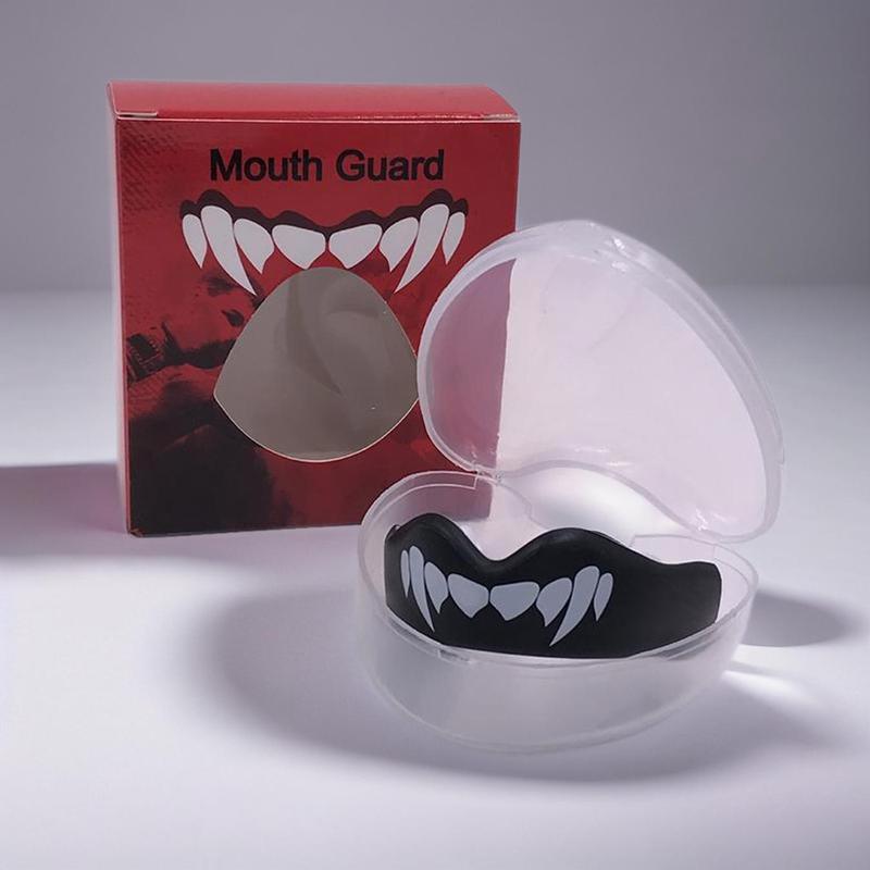 Sport Mouth Guard with Storage Box, 1 Count Teeth Protector for Boxing Kickboxing Sanda, Anti-crushing Sports Teeth Mouth Guard