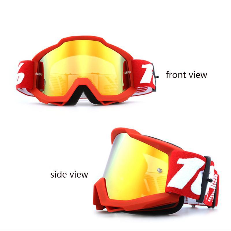 Motorcycle Windproof Goggles, UV Protective Motorcycle Goggles, Sandproof Dustproof Goggles for Off-Road Riding