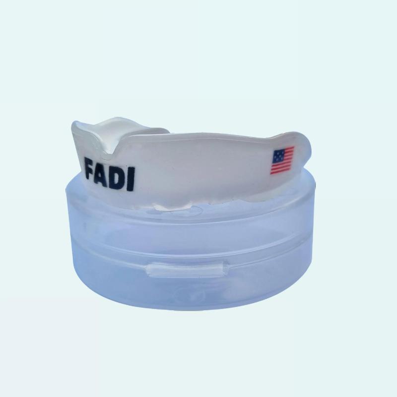 FADI USA-1 Sports Mouthguard for Boxing & MMA, High-Quality PVC Rubber Material