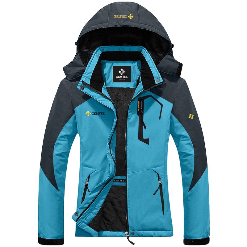 GEMYSE Women's Mountain Waterproof Ski Snow Jacket Winter Windproof Rain Jacket  christmas giftideas christmasgift TikTokShopBlackFriday windbreaker jackets sports jacket