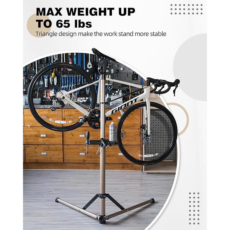 ROCKBROS Bike Repair Stand Max 65 lbs Home Bike Bicycle Stand for Mechanic Maintenance Rack Road Mountain Bikes Repair Stand