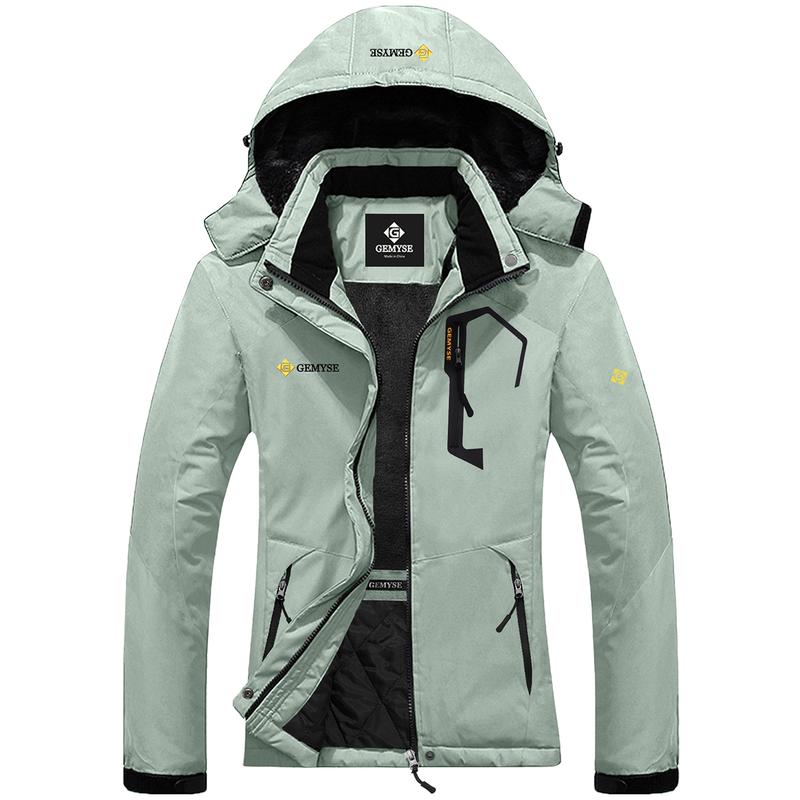 GEMYSE Women's Mountain Waterproof Ski Snow Jacket Winter Windproof Rain Jacket  christmas giftideas christmasgift TikTokShopBlackFriday windbreaker jackets sports jacket