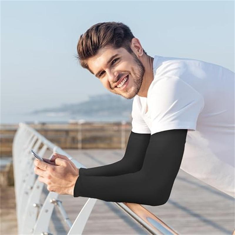 Arm Sleeves for Men Women,Compression Sleeves to Cover Arms for Men Working,Sun Sleeves for Men UV Protection，Cooling Arm Sleeves for Men & Women – Breathable, Moisture-Wicking Arm Sleeves For Sprots Outdoor Activities