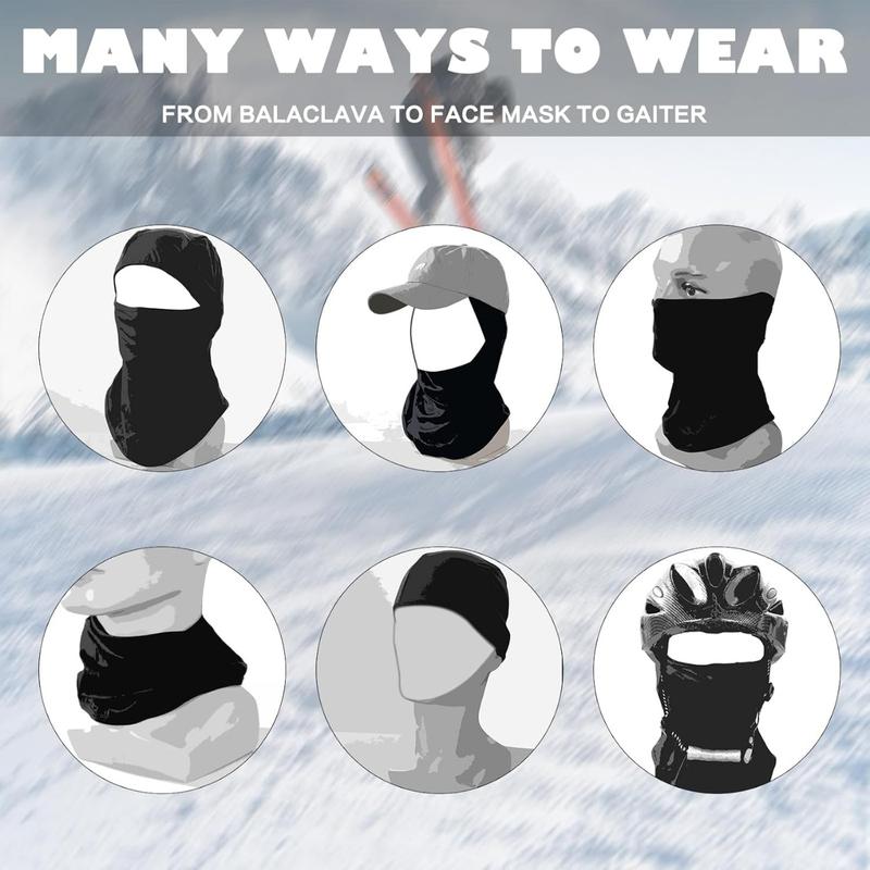 Balaclava Face Mask, Ski Mask for Men Women Football, Lightweight Mask, Ninja Sun Hood UV Protection