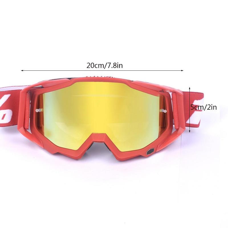 Motorcycle Windproof Goggles, UV Protective Motorcycle Goggles, Sandproof Dustproof Goggles for Off-Road Riding