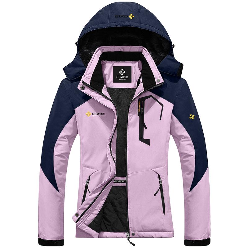 GEMYSE Women's Mountain Waterproof Ski Snow Jacket Winter Windproof Rain Jacket  christmas giftideas christmasgift TikTokShopBlackFriday windbreaker jackets sports jacket