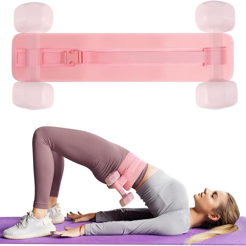 Exercise Hip Thrust Belt, Dumbbell Hip Thrust Belt, Comfortable Hip Thrust Belt with Slip Padding, Kettlebells Or Plates for Gym Or Home Workouts