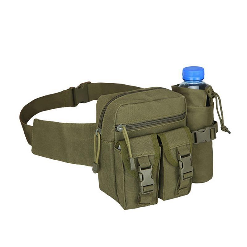 Outdoor Cycling Waist Bag, Multifunctional Water Bottle Storage Bags, Running Headset Storage Equipment