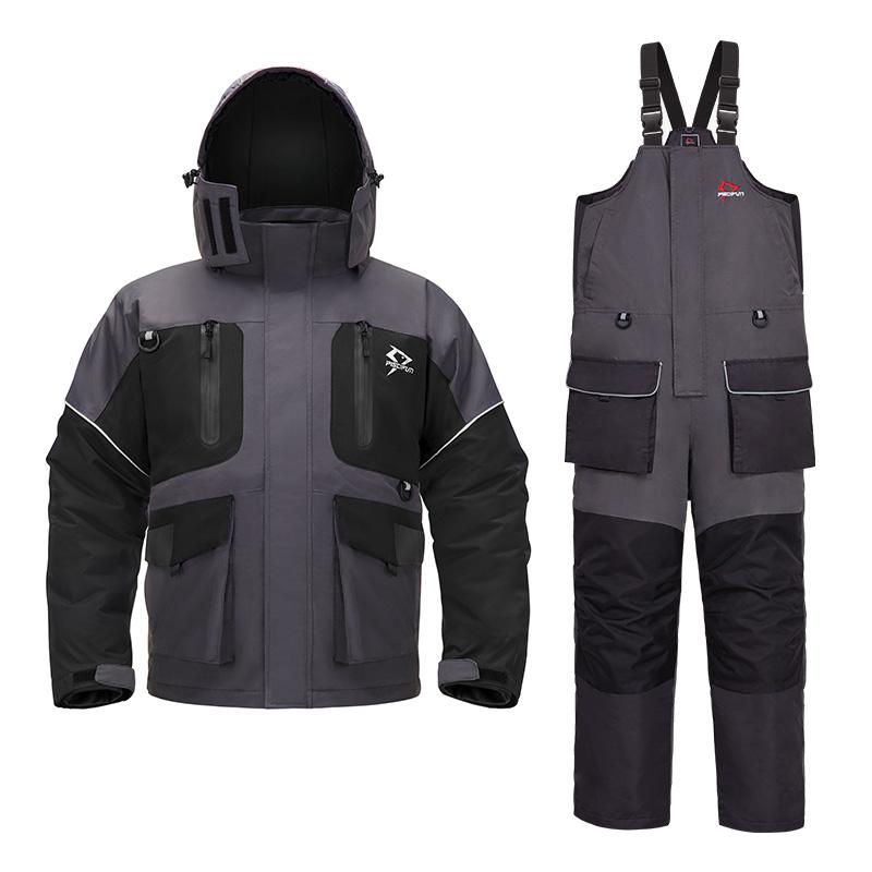 Piscifun Ice Fishing Insulated Jacket&Bibs Waterproof