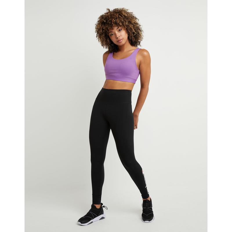 Champion Soft Touch Sports Bra Women's Moderate Support Scoop Neck Wicking