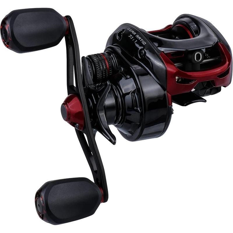 RUNCL Merced Baitcasting Reel - 10+1 Ball Bearings, 7.1:1 Gear Ratio, Sealed Drag, Magnetic Brake, Ergonomic Handle for Bass Fishing  christmas