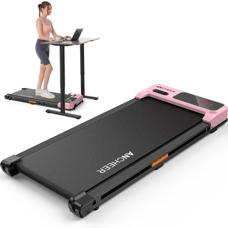  Ancheer-6000 five-color young fashion under the table walking mat treadmill, portable home  with LED display and remote control