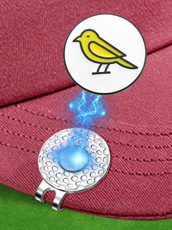 Cute Bird Design Golf Hat Clip, Creative Animal Design Golf Hat Clip, Fashion Accessories for Men & Women