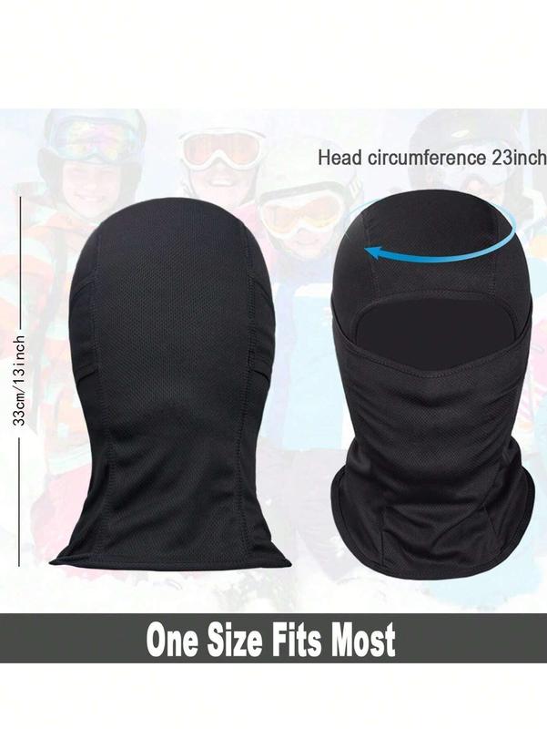 2Pcs Face Mask For Men Women, UV Protector Balaclava Face Mask, Shiesty Mask UV Protector Lightweight For Motorcycle Snowboard