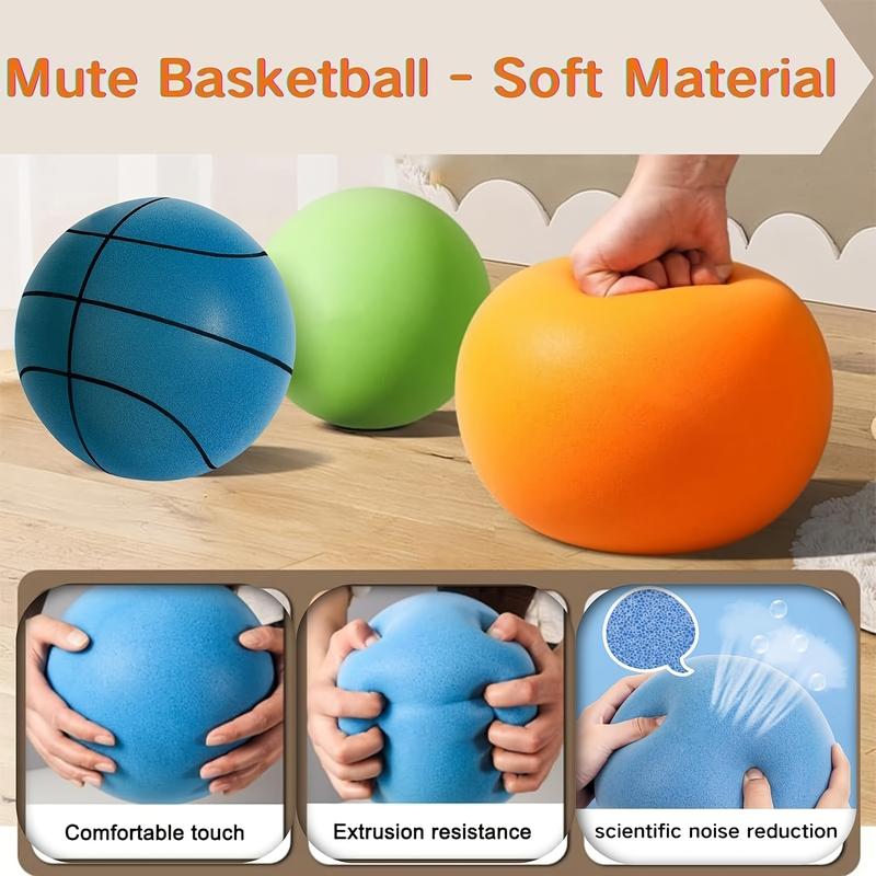 Quiet 7.09-Inch Basketball-Perfect Gift for Sports Fans, Suitable for Christmas, Thanksgiving and Halloween