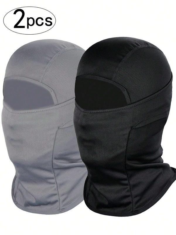 2Pcs Face Mask For Men Women, UV Protector Balaclava Face Mask, Shiesty Mask UV Protector Lightweight For Motorcycle Snowboard