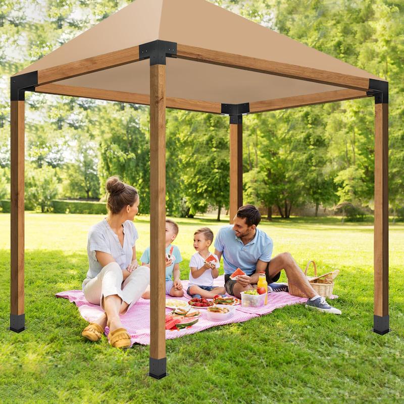 Heavy Alloy Steel Pergola Kit for 4