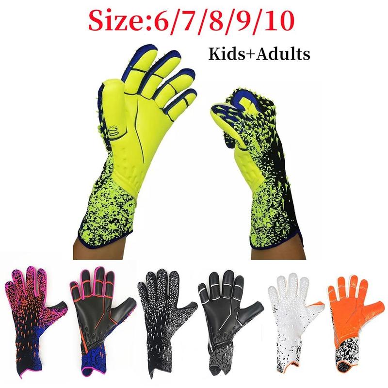 Breathable Comfort Football Gloves, 1 Pair Eid al-Adha Soccer Goalkeeper Glove, Durable Non-slip Glove for Soccer Game, Summer Sports Accessories