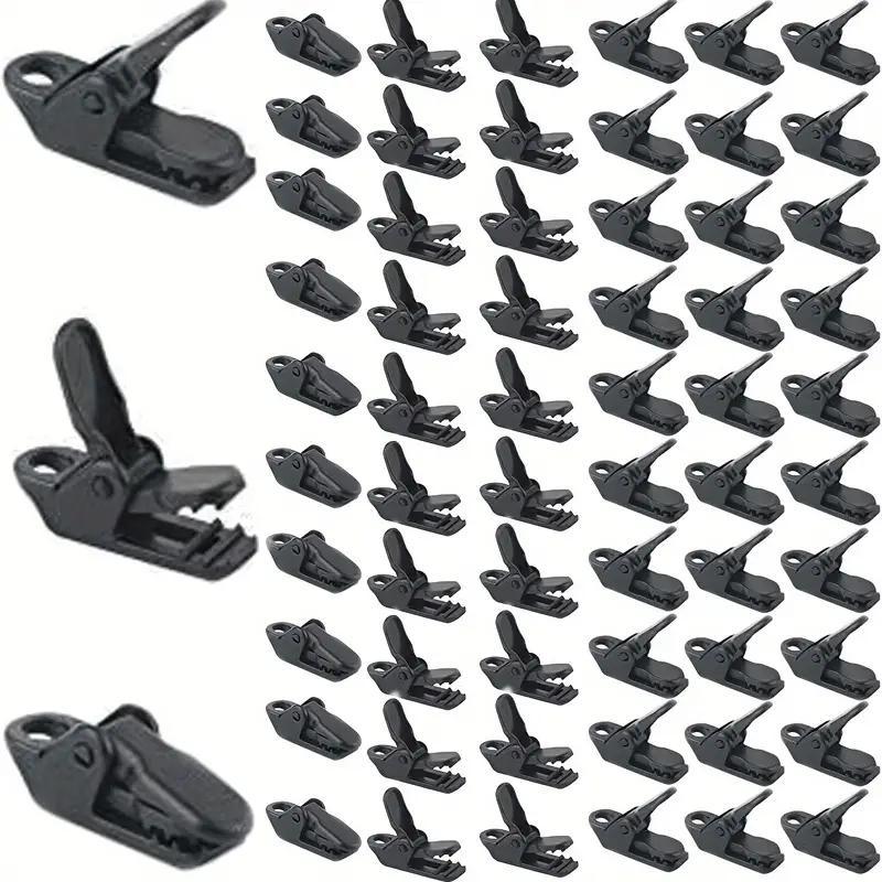 Tent Clip (50pcs), Heavy Duty Waterproof Tent Clip, Outdoor Camping Hanging Clip, Suitable for Outdoor Camping, Awning and Car Cover