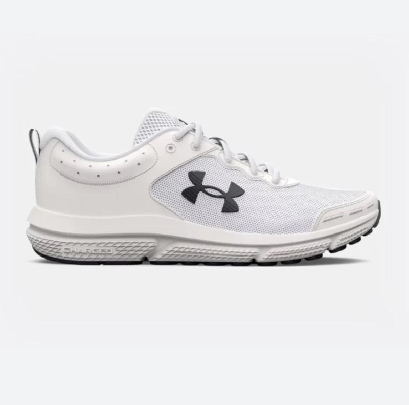 Best Price!! Under armour men's charged assert 10 running shoes White Black - Women's Walking Shoes Sneaker