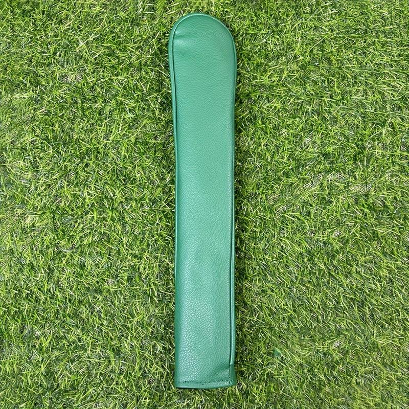 Golf Alignment Stick Cover, Classic Clover Design Durable Golf Club Alignment Stick Holder with Protective Sleeve, Fits Most Standard Sticks