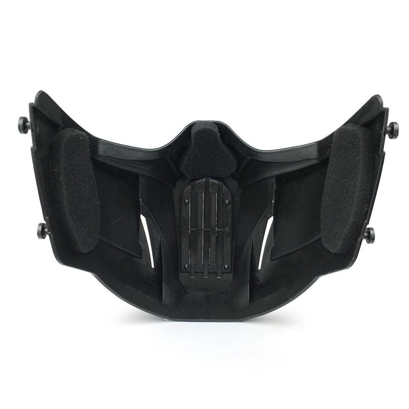 1 Set Tactical Mask, Protective Mask for Shooting Game, Protective Mouth Mask, 3D Half-face Protective Ski Masks, Men Gifts