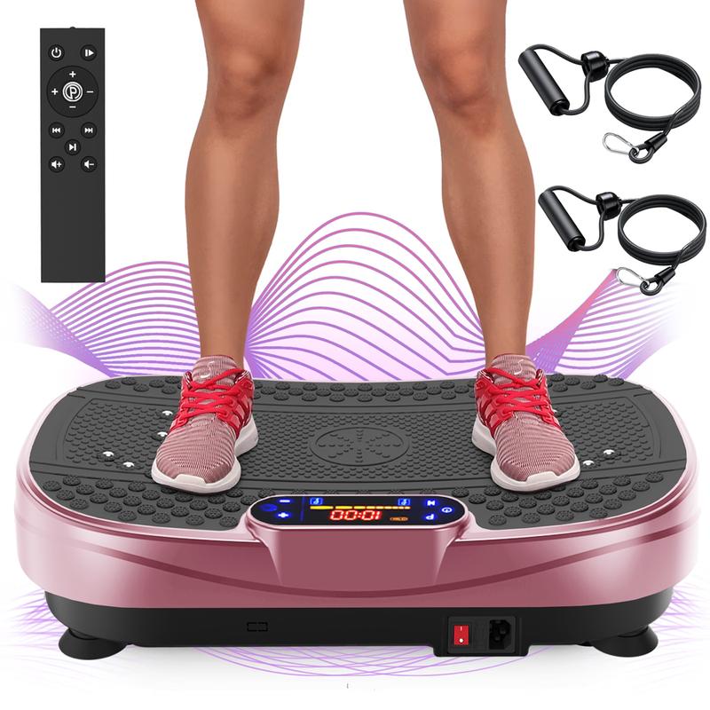 330lbs Vibration Machine for Exercise - Full Body Workout Vibration Trainers Fitness Platform Shaker Vibrate Stand Board for Sport Gym