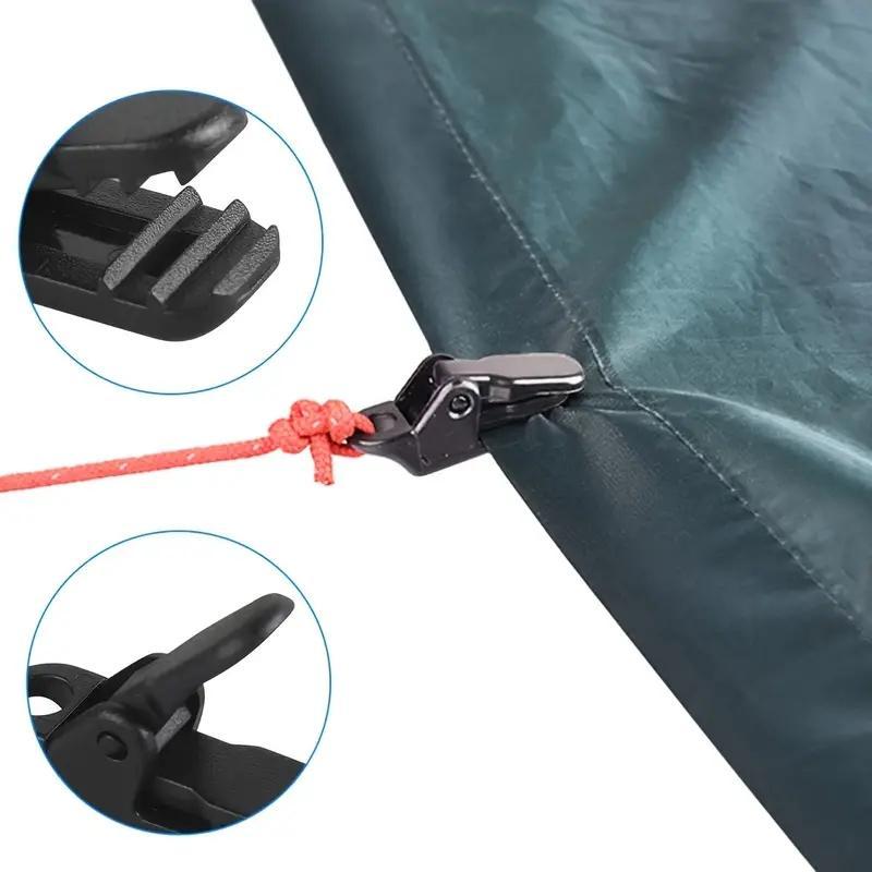 Tent Clip (50pcs), Heavy Duty Waterproof Tent Clip, Outdoor Camping Hanging Clip, Suitable for Outdoor Camping, Awning and Car Cover