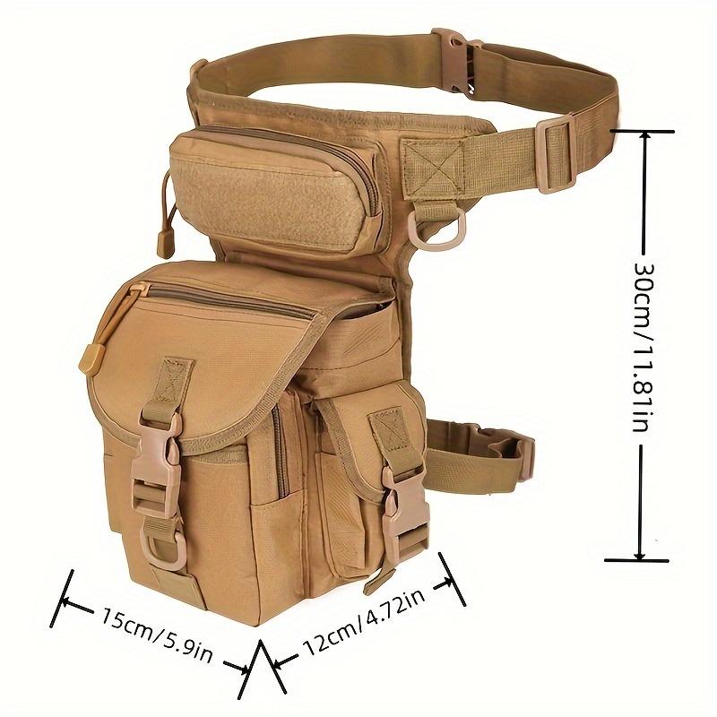 A Men's Belt Bag, Motorcycle Hip Bag, Suitable for Outdoor Activities, Fishing, Backpacking, Durable and Multifunctional Bag