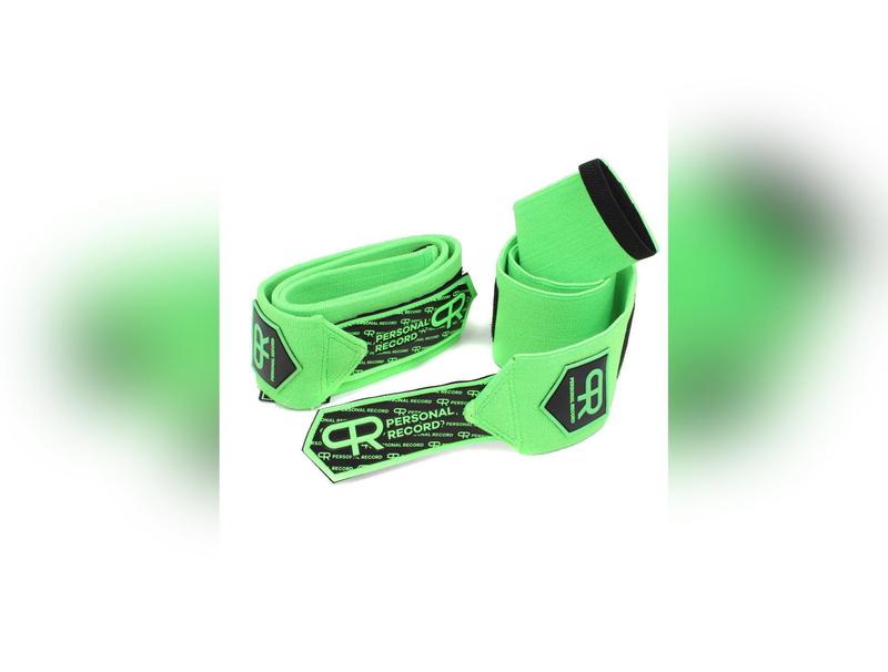 Personal Record Heavy Duty Premium Elbow Wraps - PR903 - Neon