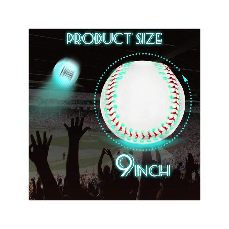 Light Up Baseball, Glow In The Dark Baseball, Perfect Baseball Gifts For Boys, Girls, Adults, And Baseball Fans, Official Baseball Size And Weight