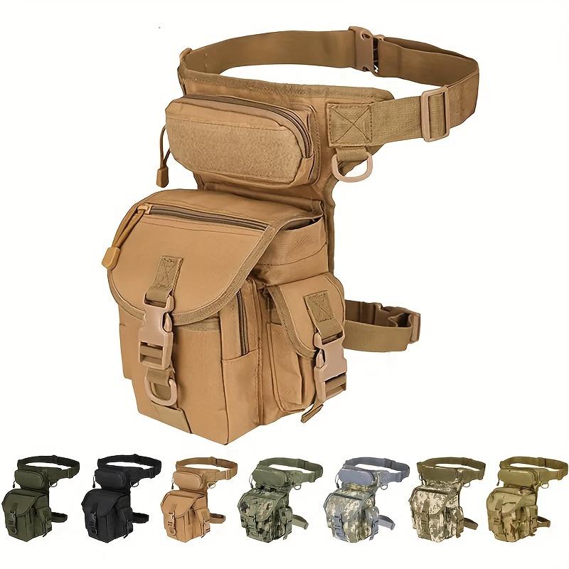 A Men's Belt Bag, Motorcycle Hip Bag, Suitable for Outdoor Activities, Fishing, Backpacking, Durable and Multifunctional Bag