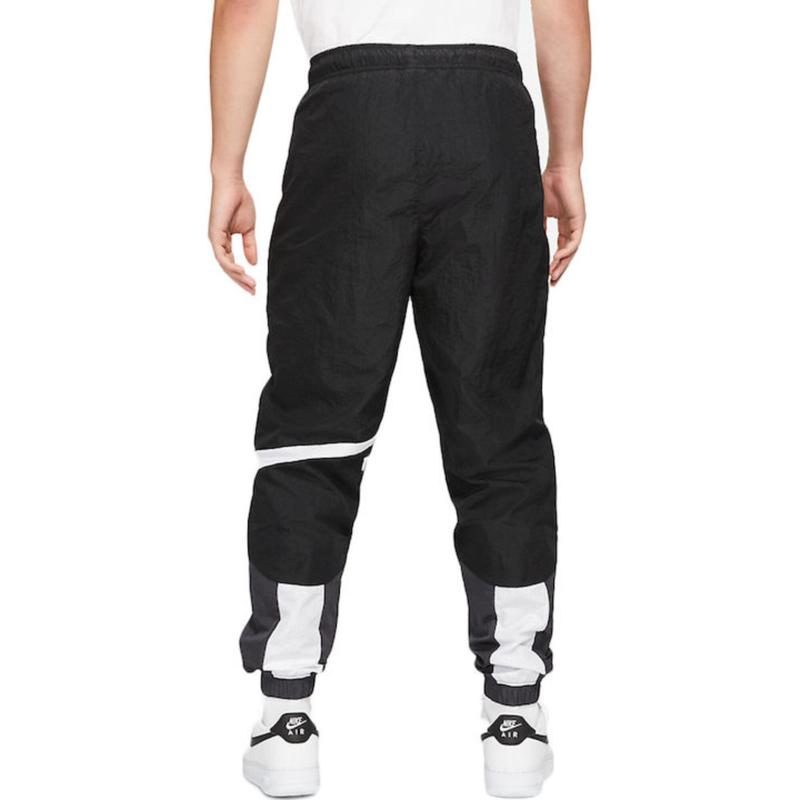 Nike Swoosh Tracks Pants Black White  DD5969-010 Men's