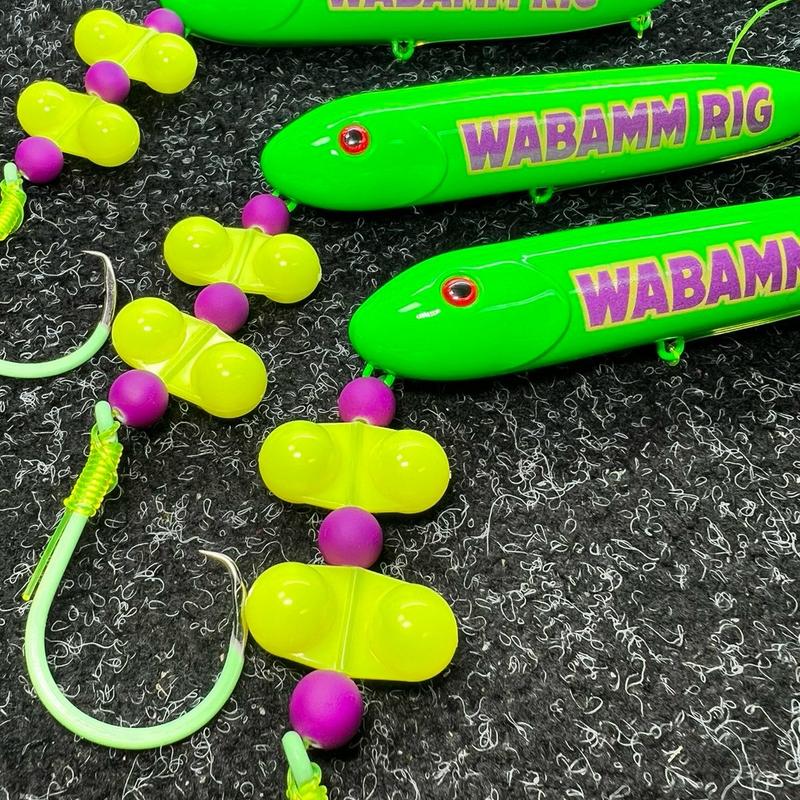 The Wabamm Rig - 3 Pack - 8 0 hooks 