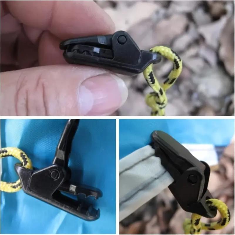 Tent Clip (50pcs), Heavy Duty Waterproof Tent Clip, Outdoor Camping Hanging Clip, Suitable for Outdoor Camping, Awning and Car Cover